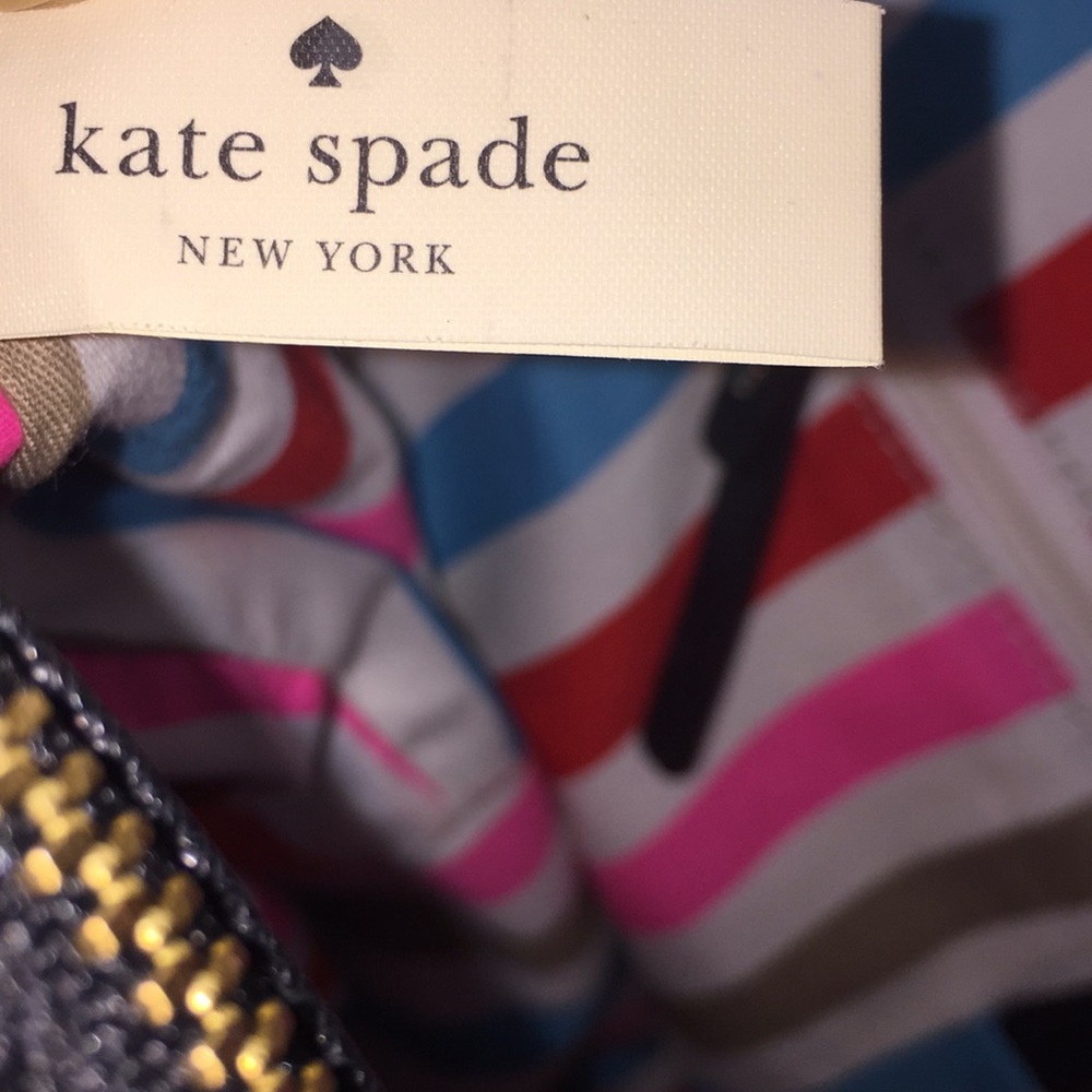 Kate Spade ♠️ black tote with dust bag - Picture 7 of 8